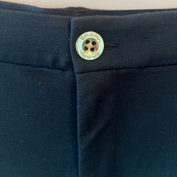 LILLY PULITZER LYNDIE KNIT PANT IN ONYX - Picture 4 of 16